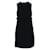 Autre Marque DISEÑADOR CONTEMPORÁNEO Vestido texturizado negro Algodón  ref.1286328