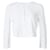 Alaïa ALAIA Viskose-Cardigan (Nicht-gerade weiss) Weiß Polyester  ref.1286339
