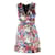 ALICE + OLIVIA Deep V Floral Dress Multiple colors Polyester  ref.1286350