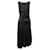Autre Marque CONTEMPORARY DESIGNER Flowy Dress Black Viscose  ref.1286364