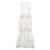 Autre Marque MONIQUE LHUILLIER Robe midi en dentelle Suede Polyester Blanc  ref.1286366