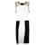 Autre Marque ZEITGENÖSSISCHES DESIGNER-Bodycon-Kleid mit Farbblöcken Mehrfarben Polyester Nylon  ref.1286377