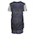 MIU MIU Blue Lace Dress Cotton Nylon  ref.1286386