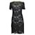 DOLCE & GABBANA Black Floral Lace Dress Multiple colors Cotton  ref.1286399
