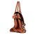 Borsa tote LUELLA in pelle beige Marrone - vista 8