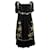 ANNA SUI Black Silk Dress  ref.1286407