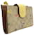 Coach Beige & Yellow Phone Wallet With Flower & Veggie Print Leather Cloth  ref.1286426