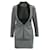 Autre Marque Ensemble design contemporain noir et gris Coton Polyester Laine Elasthane  ref.1286460