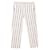 Pantaloni a gamba dritta a righe Isabel Marant Etoile Bianco Cotone Elastan  ref.1286466