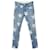 Stella Mc Cartney Stella Mccartney – Bestickte Jeans mit mittelhohem Bund Baumwolle Polyester Elasthan Polyurethan  ref.1286468