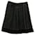 Autre Marque CONTEMPORARY DESIGNER Dark Grey Woolen Pleated Skirt  ref.1286504