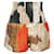 Acne Studios Pantalones cortos de lino con estampado de pared Natural Supreme de Acne Studios Multicolor  ref.1286507
