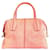 TOD'S Pink Snakeskin D-Styling Piccolo Bauletto Bag  ref.1286515