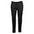 PRADA Black Skinny Trousers Silk Wool  ref.1286530
