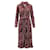 Autre Marque CONTEMPORARY DESIGNER Robe midi en velours à carreaux rose foncé Polyester Elasthane  ref.1286538