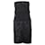 Autre Marque CONTEMPORARY DESIGNER Black Bustier Gown Dress Cotton  ref.1286558