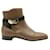 HERMÈS Neo Boots with Kelly Lock in Brown Pony-style calfskin  ref.1286560