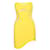 Autre Marque Yellow Bustier Mini Dress Polyester  ref.1286568