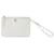 Jimmy Choo Fara White Croc Embossed Pouch Leather  ref.1286581