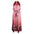 Autre Marque Vestido de seda multicolorido do designer contemporâneo Ridley London  ref.1286610