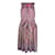 Autre Marque Seda de patchwork de diseño contemporáneo/vestido de algodón Multicolor  ref.1286625