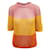 Loro Piana Rosa, Suéter de punto amarillo y marrón Multicolor Seda Algodón  ref.1286673