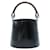 Kenzo Vintage Bucket Bag aus schwarzem Leder  ref.1286686