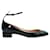 Sapatos de bico redondo Valentino preto de couro envernizado  ref.1286692