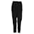 Autre Marque Pantalones de seda de diseño contemporáneo Negro  ref.1286724