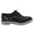 Christian Louboutin Zapatos Oxford con pinchos negros Cuero Metal  ref.1286744