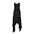 Diane Von Furstenberg DVF  Black And White Print Summer Dress With Navy Panels Silk  ref.1286755