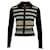 Kenzo Vintage "Kenzo Jungle" Black Stripe Cardigan Wool  ref.1286763