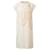 Autre Marque Brunello Cuccinelli Pussy-Bow Shift Dress Beige Cotton Polyamide  ref.1286767