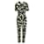 Reformation Black And White Printed Jumpsuit Rayon  ref.1286794