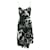 Reformation Maxi Black And White Printed Dress  ref.1286797