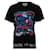 Gucci T-shirt à imprimé floral serpent et papillon Coton Noir  ref.1286829
