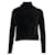 Autre Marque Veste de créateur contemporaine en tricot noir avec fermeture éclair sur le devant Laine Acrylique  ref.1286834