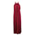 Vestido largo rojo con espalda descubierta de Reformation Roja  ref.1286847