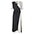 Autre Marque Contemporary Designer ME+EM Black & Cream Lace Trim Maxi Dress Polyester  ref.1286867