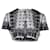 Dior Embroidered Cropped Sheer Jacket Black Silk  ref.1286879