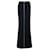 Autre Marque Contemporary Designer Zip Front Maxi Skirt Black Suede Viscose Elastane  ref.1286905