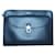 Tod'S Navy Blue Leather Messenger Bag Pony-style calfskin  ref.1286909