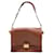 Fendi Vitello Grace Matte Large Kan U Shoulder Bag in Rust Brown Leather  ref.1286953