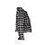 Timeless Chanel Giacca in tweed e pizzo bianco e nero - vista 4