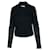 Alexander Wang Black Jacket With Leather Sleeves Suede Cotton  ref.1286980