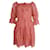 Vestido bordado rosa Dusty Alice + Olivia Poliéster  ref.1286983