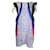 Tsumori Chisato Vestido de seda con patchwork multicolor  ref.1286988
