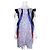 Tsumori Chisato Mehrfarbiges Patchwork-Seidenkleid Mehrfarben - Ansicht 2