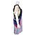 Tsumori Chisato Mehrfarbiges Patchwork-Seidenkleid Mehrfarben - Ansicht 4