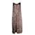 Autre Marque Vestido de alças finas com estampa de leopardo de designer contemporâneo Poliéster  ref.1287006